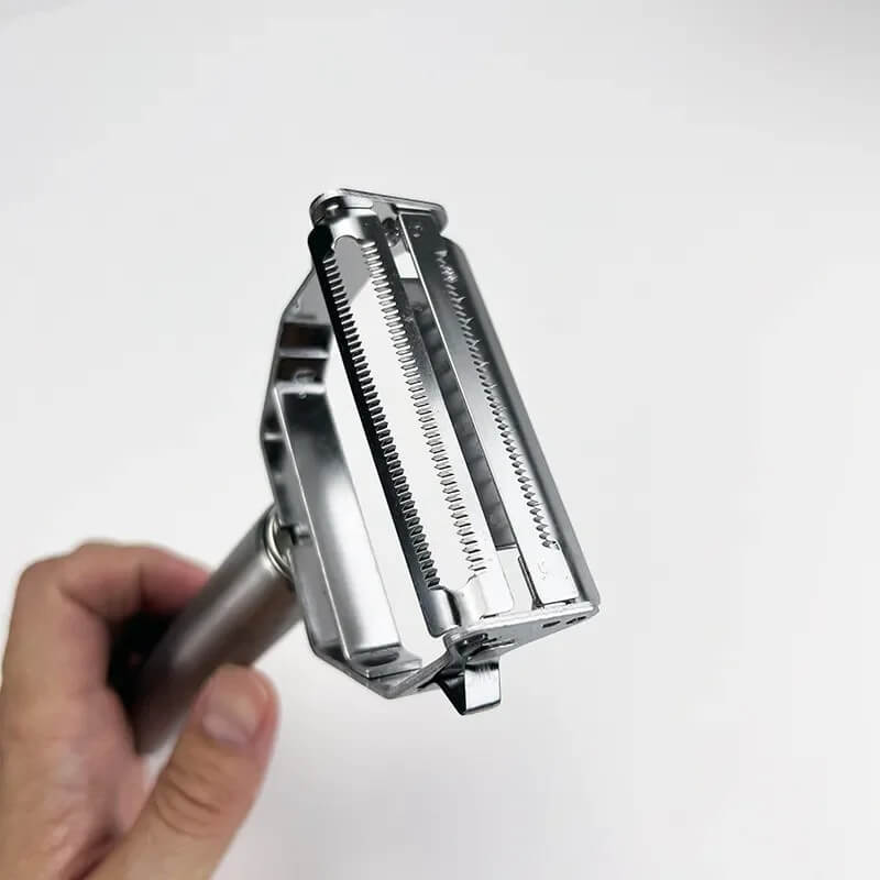 EasyGrate - Multifunctionele 4-in-1 roestvrijstalen dunschiller en rasp - Eenvoudig en snel snijden in de keuken