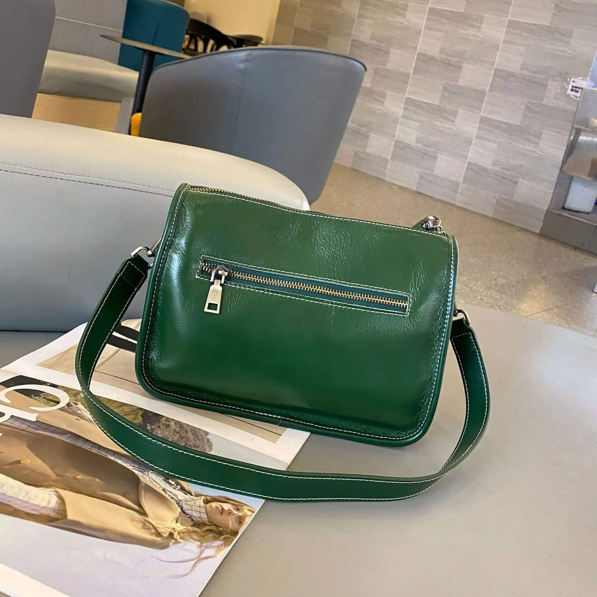 Luxe Leren Tas - Ruime en elegante handtas van echt leer