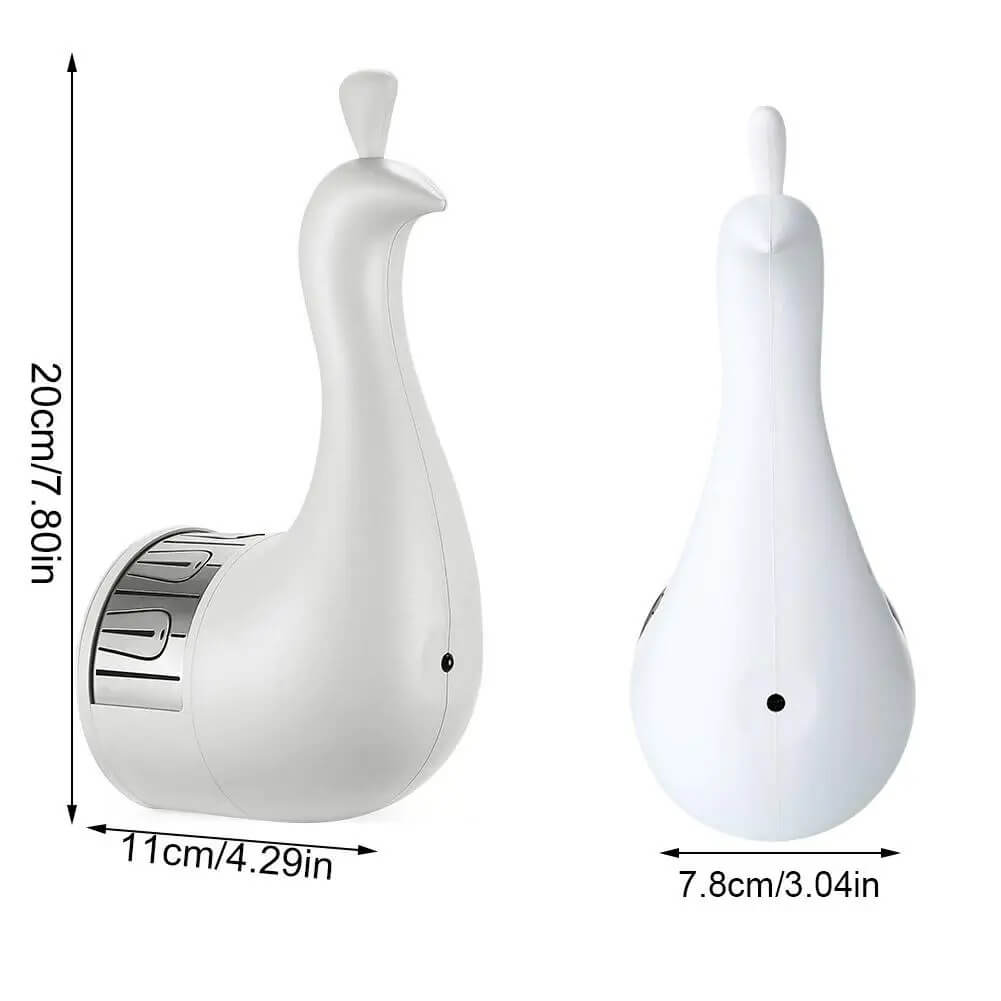 PeacockGlow - Op afstand bedienbare pauw projectorlamp met kleurrijke sfeer Creatief nachtlampje voor slaapkamer en thuis