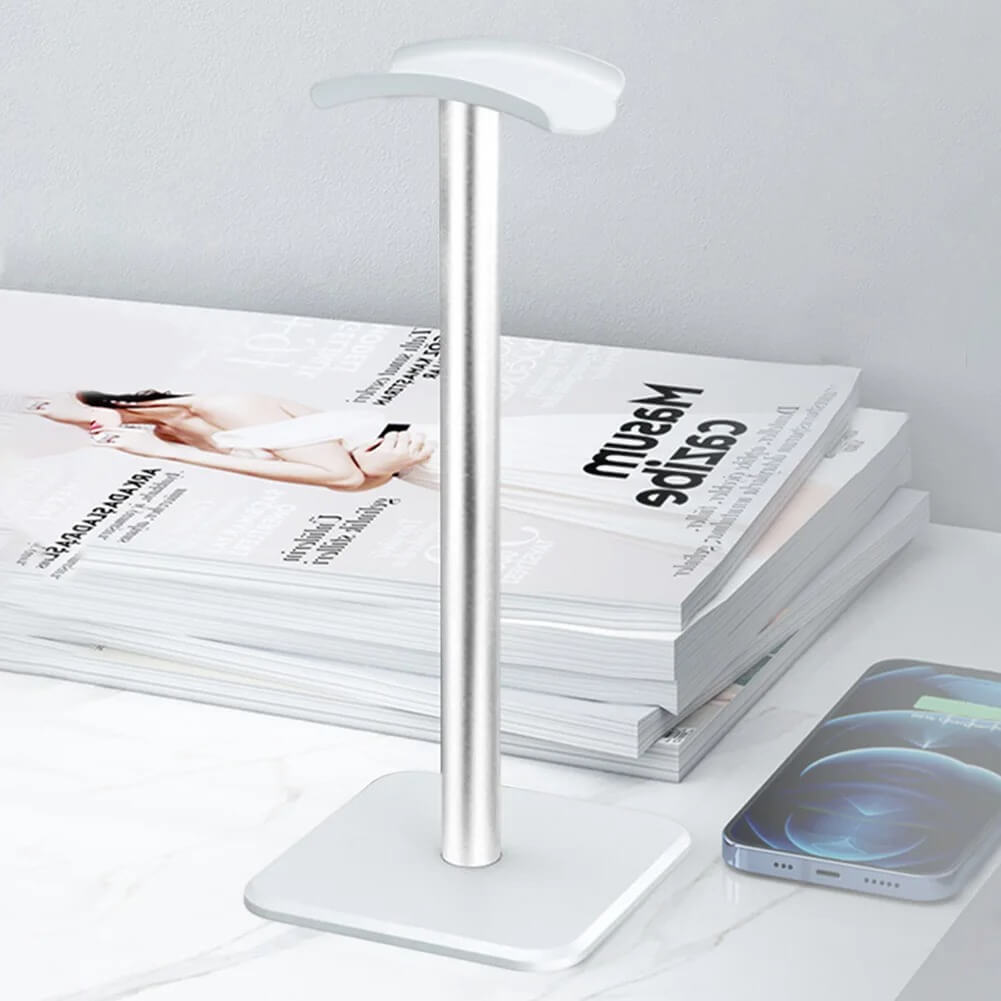 HeadSpace - Aluminium Koptelefoonstandaard | Stijlvol en ruimtebesparend opbergen voor je bureau