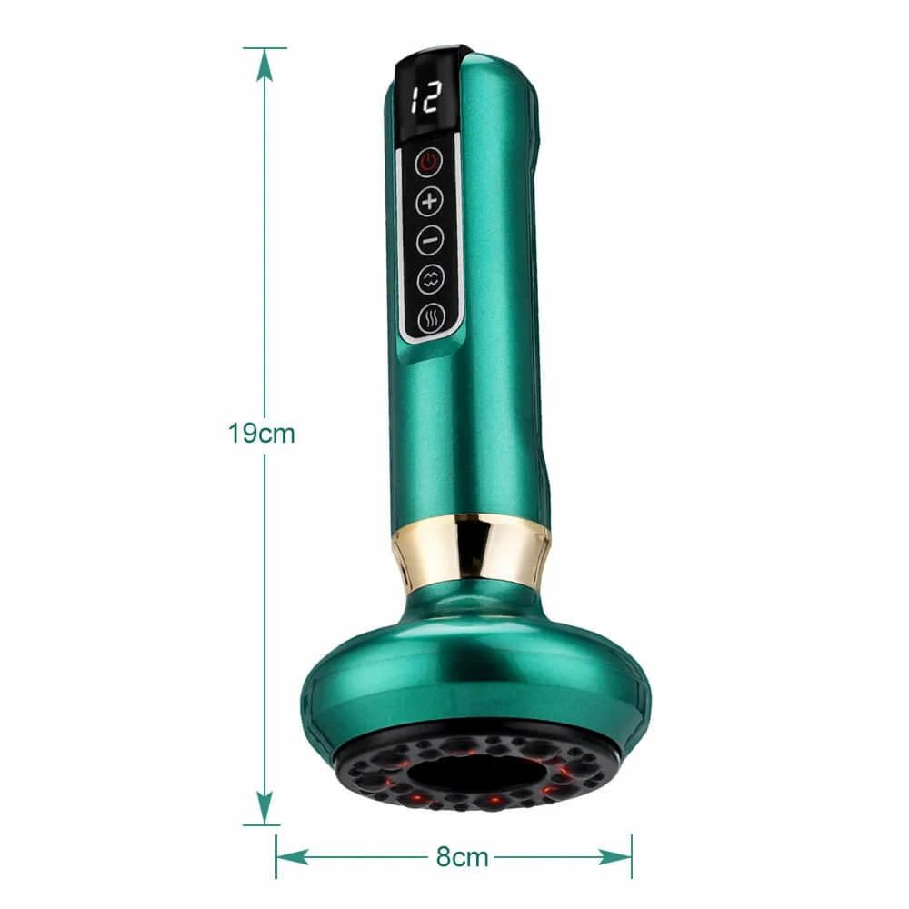 GlowCup - Cellulitisverwijderaar en huidversteviging met rood licht en Cuppingtherapie