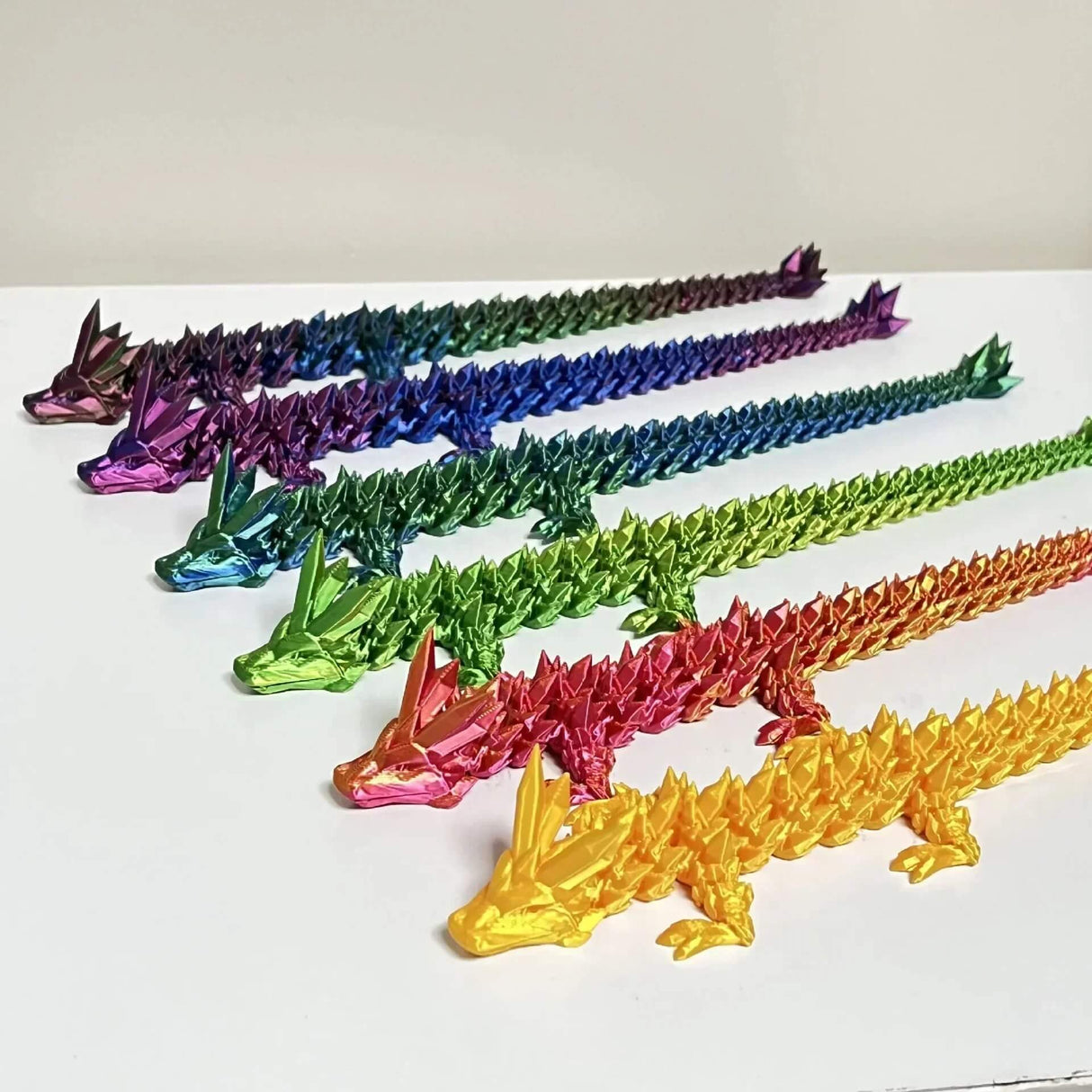 DrakeMorph - Beweegbaar 3D-geprint drakenmodel voor decor en fantasie