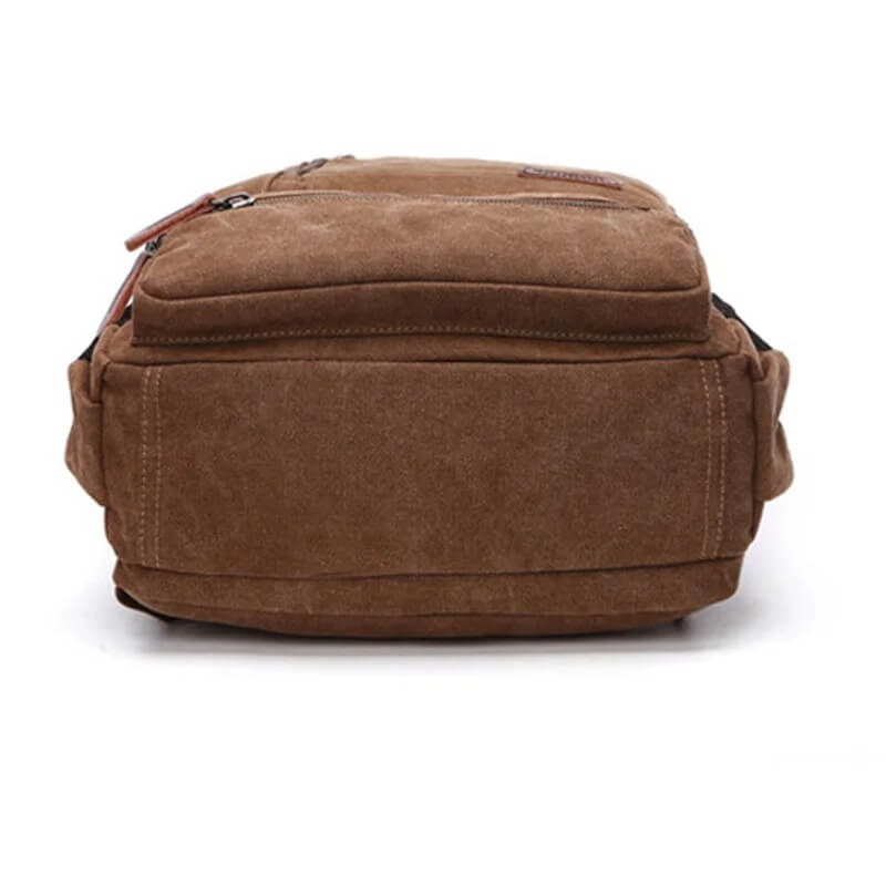 NomadiqPack - Vintage Canvas rugzak voor op reis | Stijl, functie en flexibiliteit in één