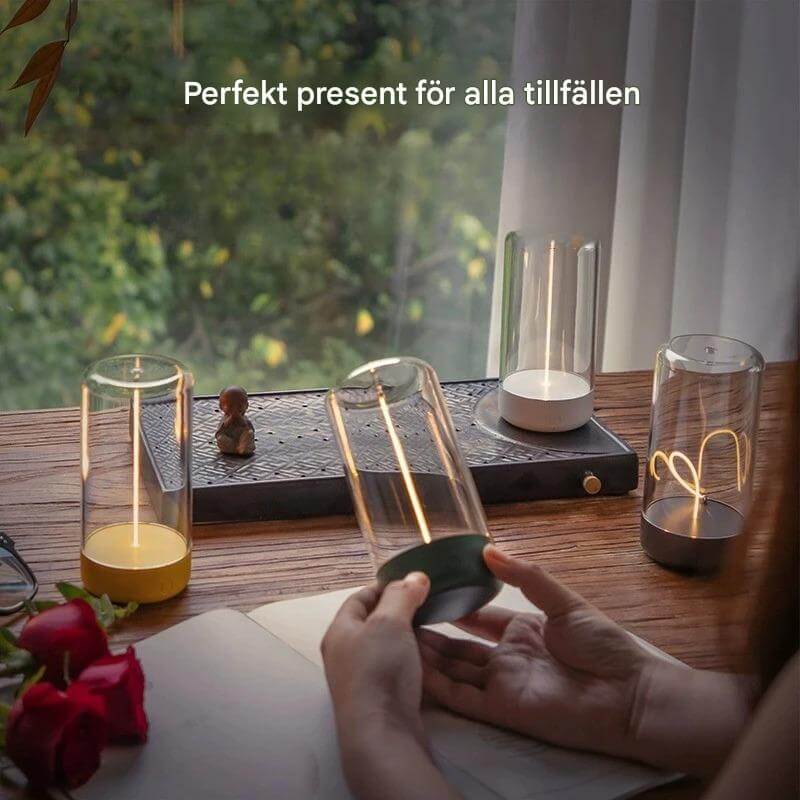 QuantumGlow - Draagbare LED-lamp met magnetische en flexibele gloeidraad | USB-C oplaadbare sfeerverlichting