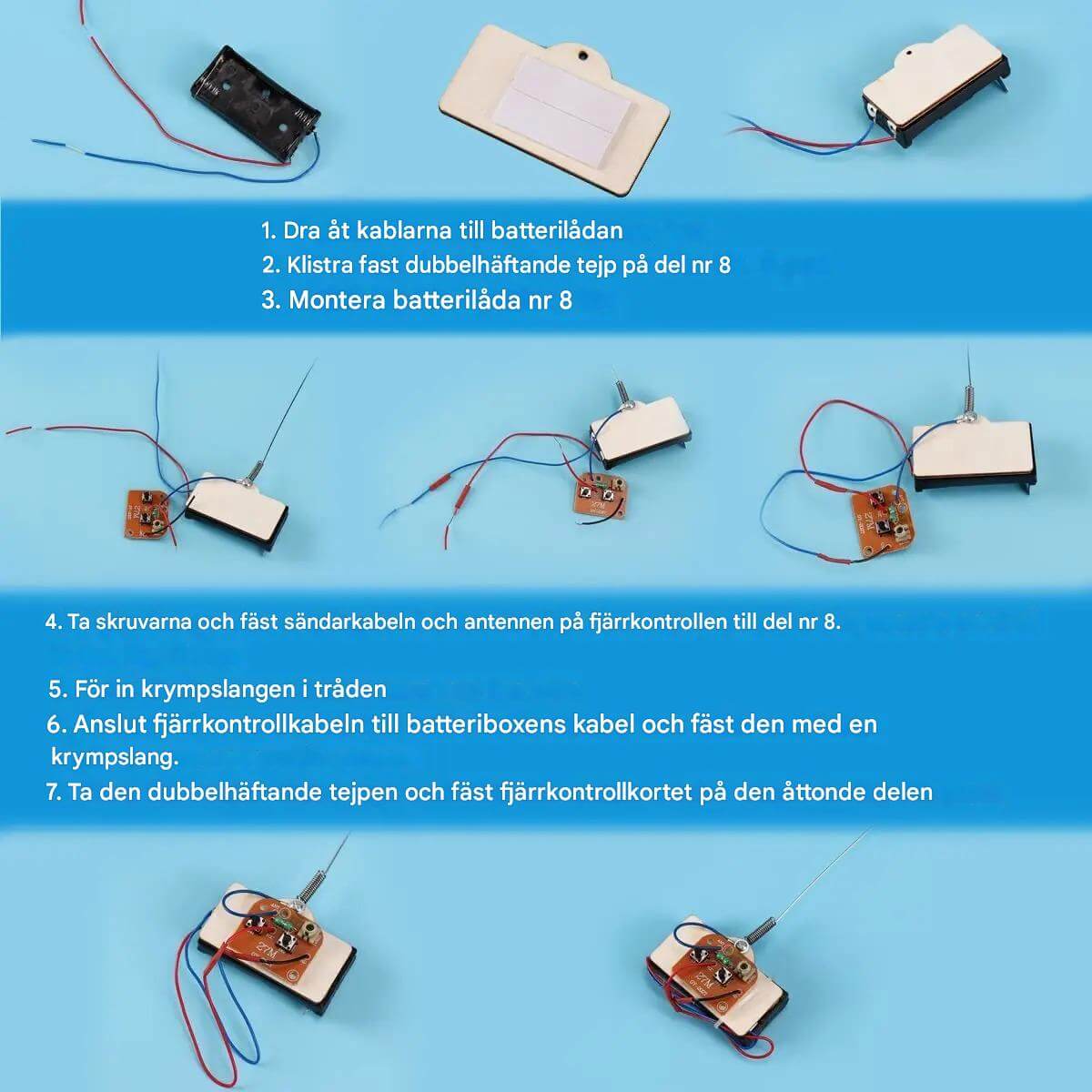 WoodiRace - Houten speelgoedauto met afstandsbediening voor kinderen - In elkaar te zetten 4-wiel-aangedreven speelgoed met doe-het-zelf-technologie