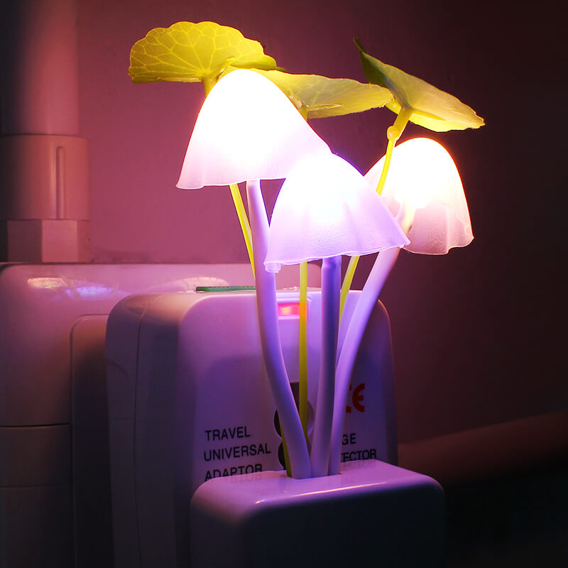 GlowLush - Sensor gestuurd LED nachtlampje met spons ontwerp | Zachte verlichting voor dromerige avonden