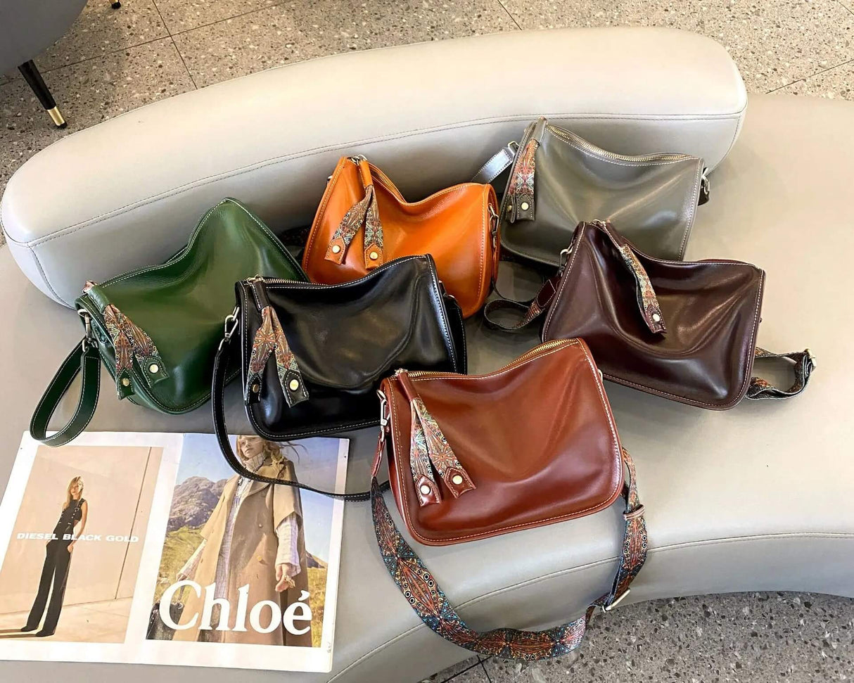 Luxe Leren Tas - Ruime en elegante handtas van echt leer