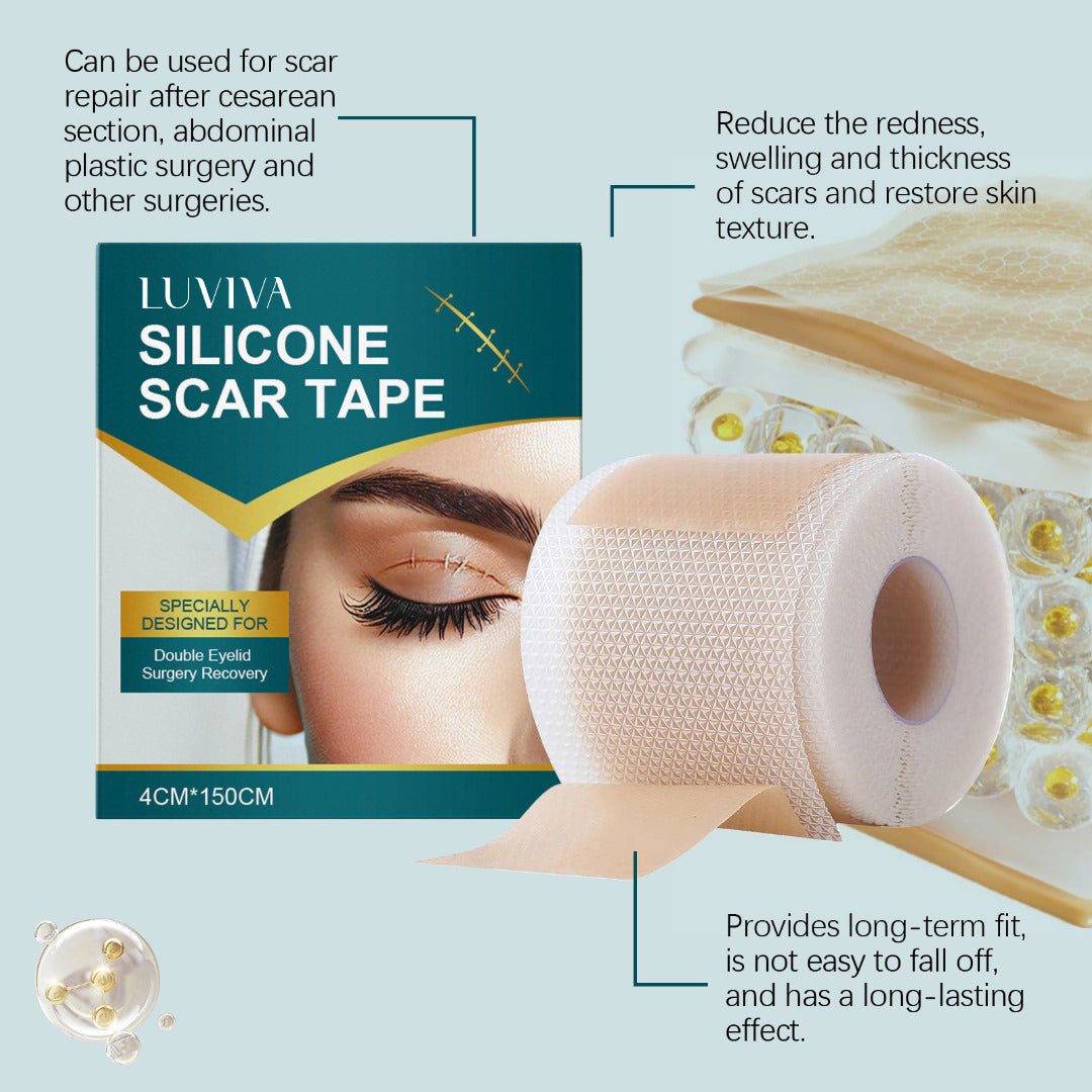 Luviva - Geavanceerde siliconen tape voor litteken- en rimpelbehandeling