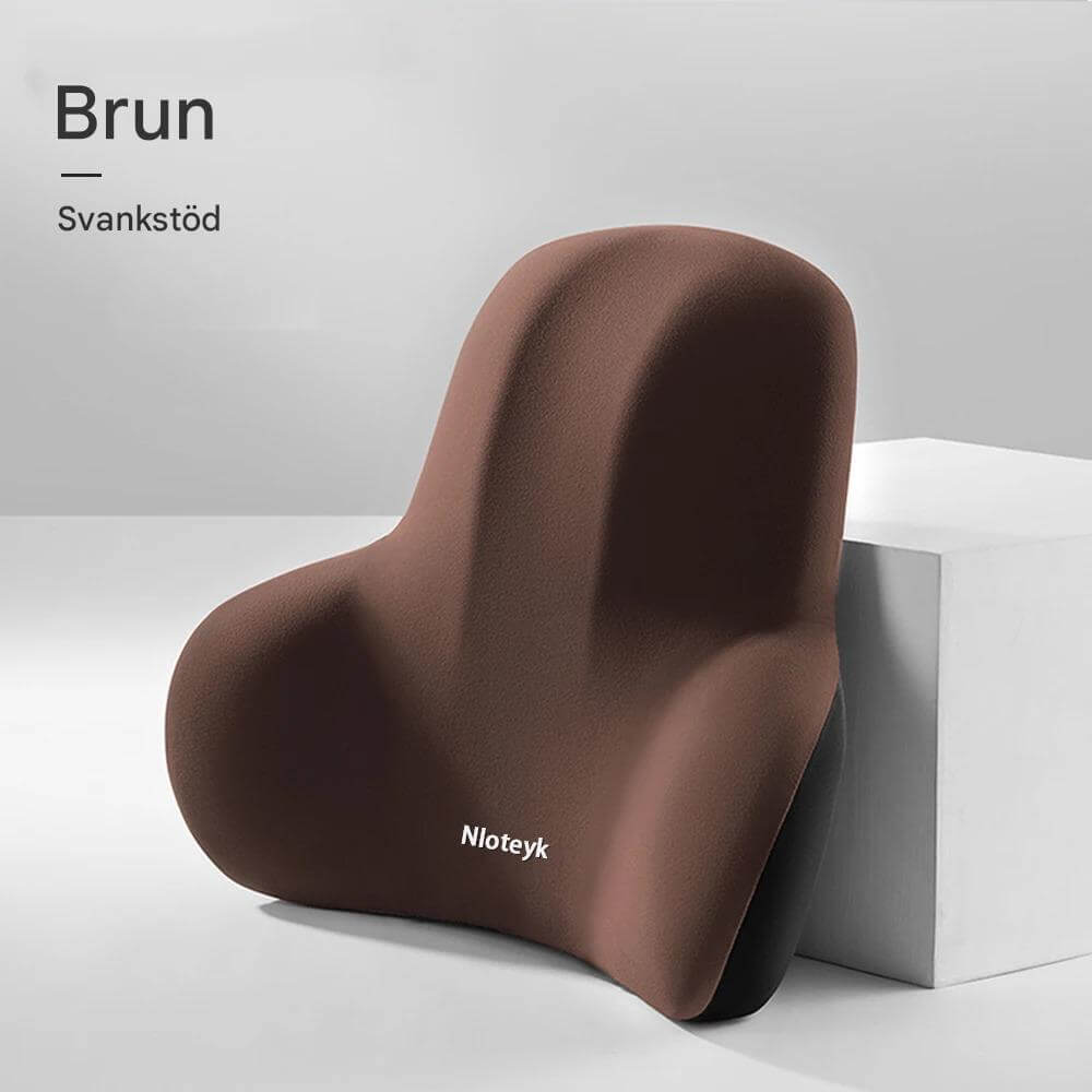 Travilo - Ergonomisch nek- en rugkussen voor autoritten | Aanpasbaar comfort in elke stoel