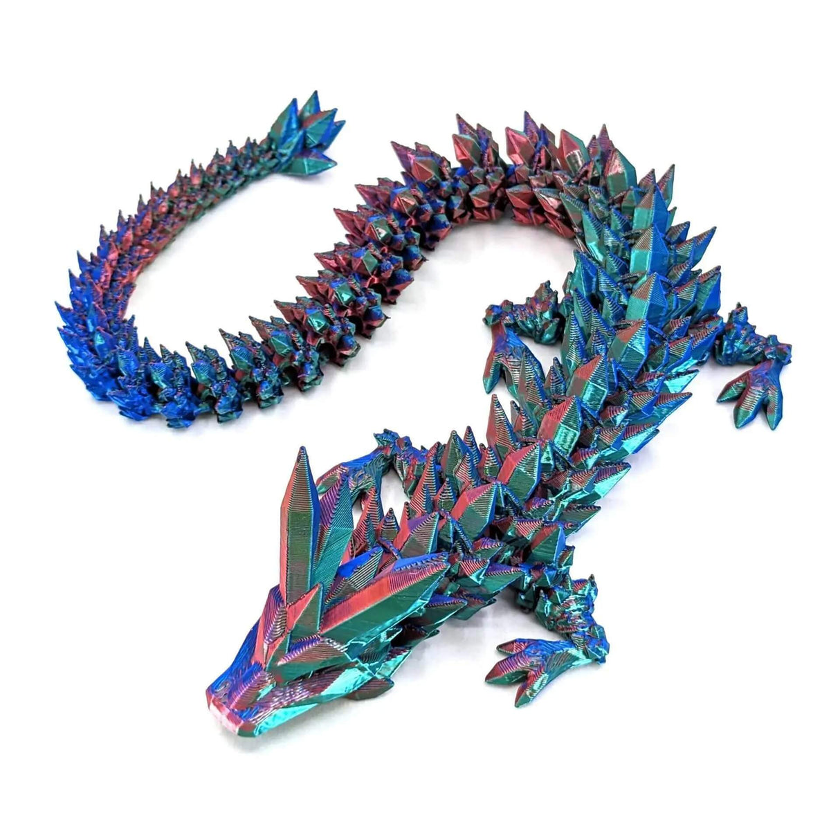 DrakeMorph - Beweegbaar 3D-geprint drakenmodel voor decor en fantasie