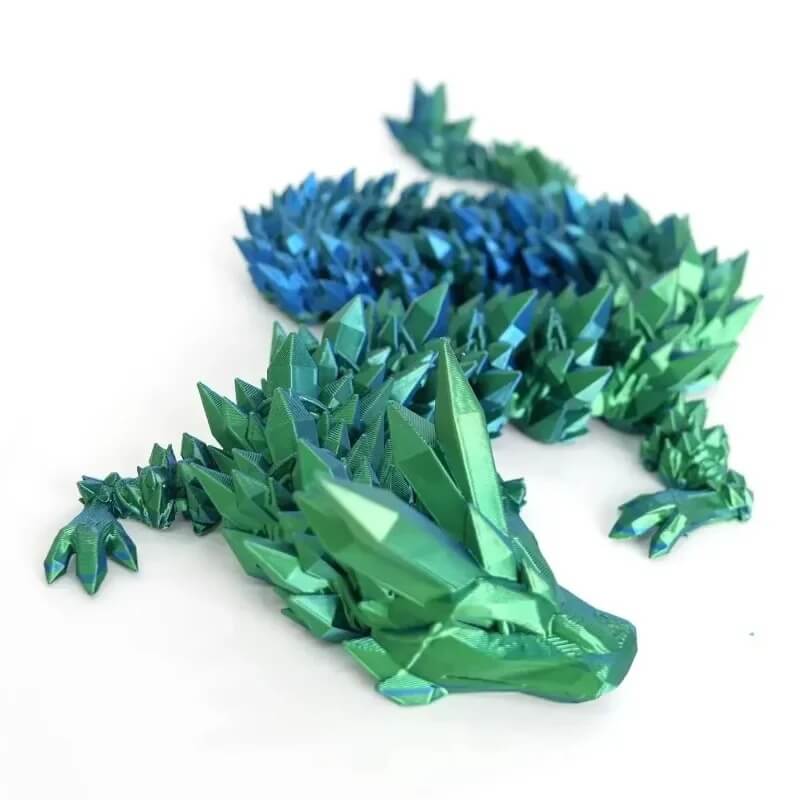 DrakeMorph - Beweegbaar 3D-geprint drakenmodel voor decor en fantasie