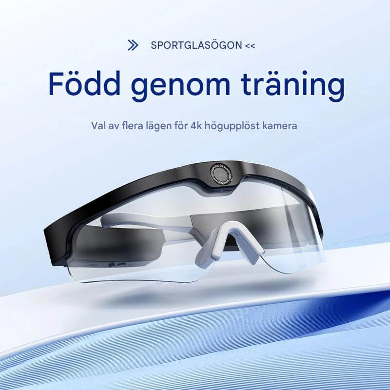 SmartSol - Zonnebril met ingebouwde camera en draadloze hoofdtelefoon | Compact en functioneel voor actieve avonturen