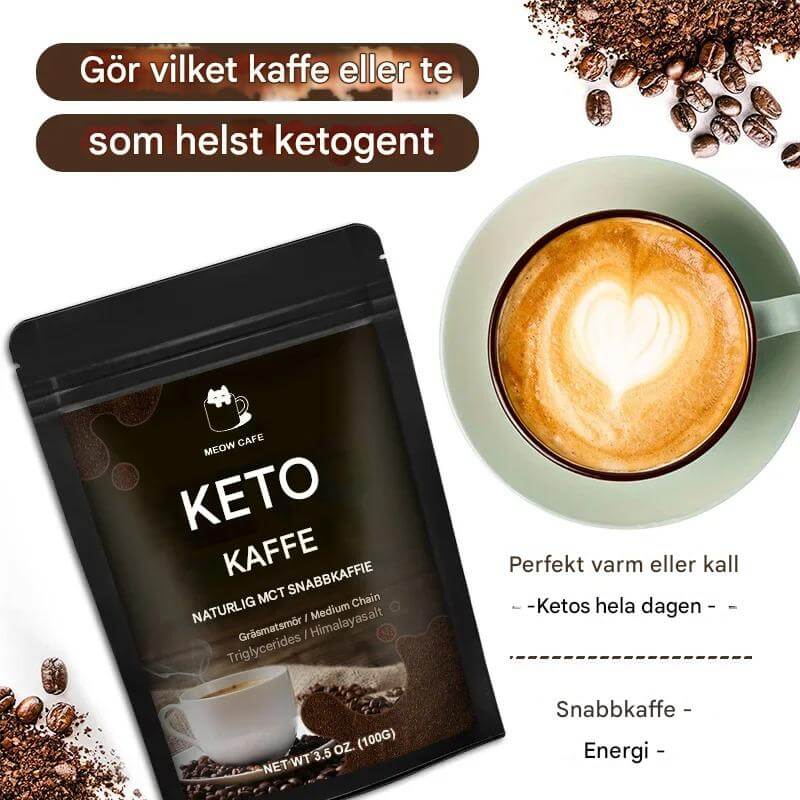 KetoBrew - Ketogene koffiemelange voor energie en welzijn | Aromatische drank als aanvulling op je levensstijl
