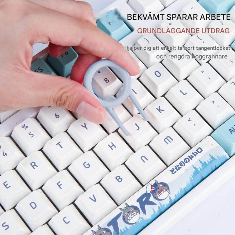 CleanMate - 7-in-1 Toetsenbord & Koptelefoon Schoonmaak Kit | Smart Care Oplossing voor Computer & Tech Gadgets