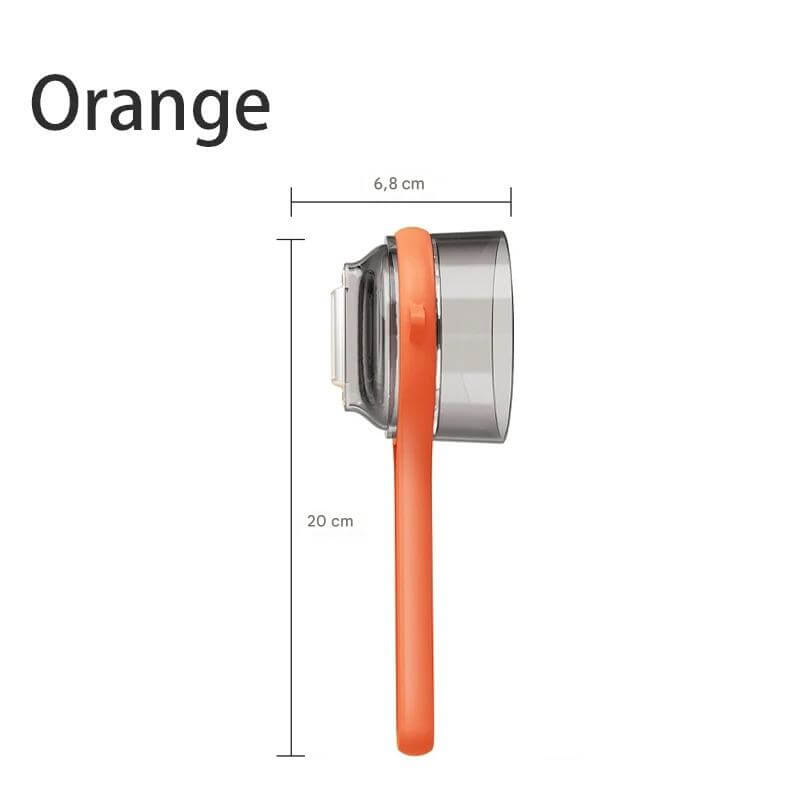 PeelPod - Schilmes met ingebouwde opbergdoos | Slim keukengereedschap voor minder morsen