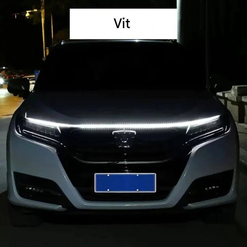 GlowTail - LED DRL Car Headliner | 150cm sequentiële lichtstrip met waterbestendig ontwerp