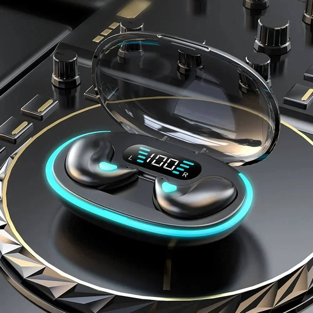 SoundBeats - Minimale ultradunne draadloze hifi-hoofdtelefoon voor slaap & comfort