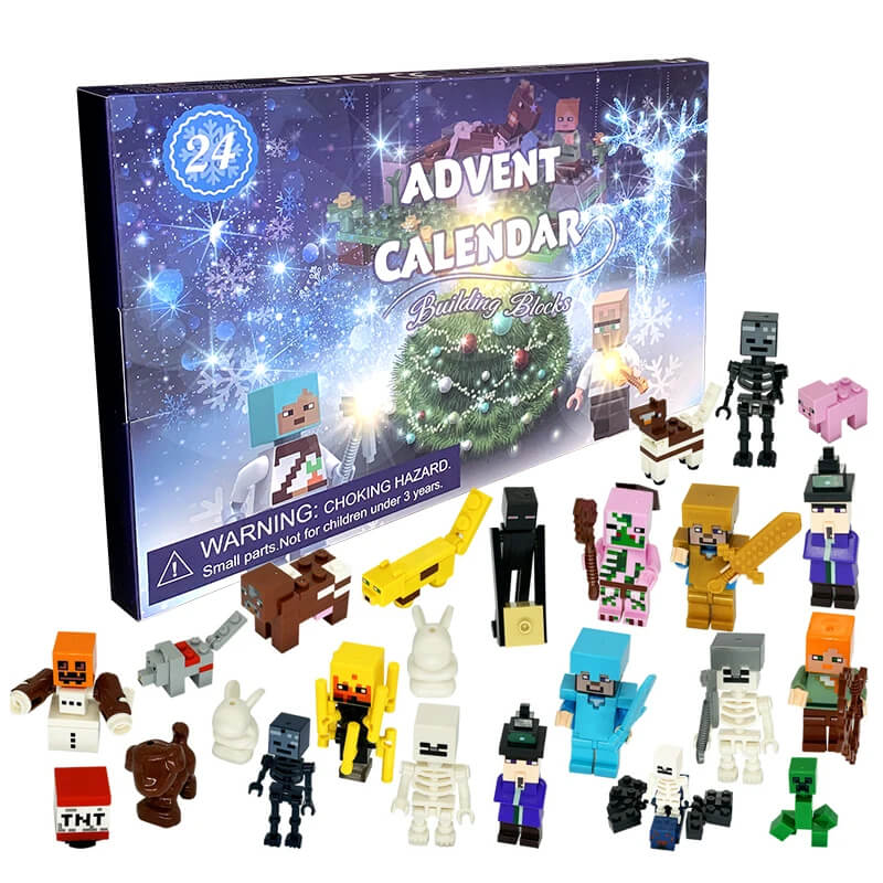 MiniCraft - Adventskalender met 24 dagen aftellen en actiefiguren