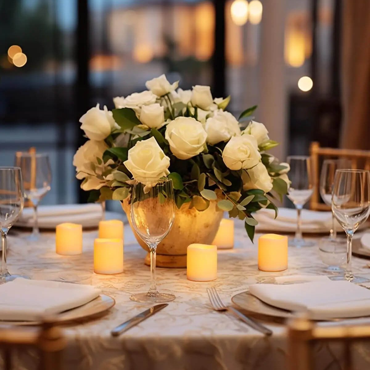 Vlamloze LED-kaarsen - Creatief theelichtje met warm wit licht