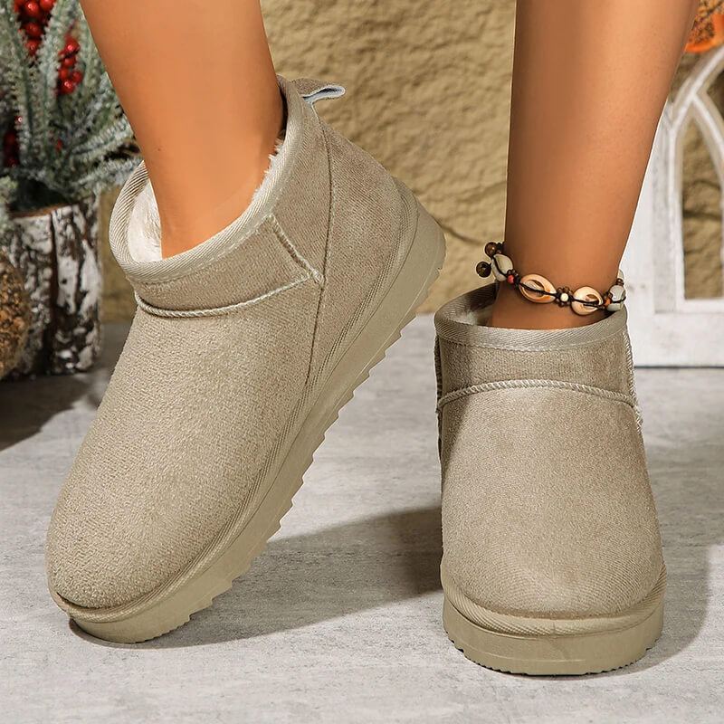 Frostea - Slip-on Mockaboots voor dames Comfortabel en stijlvol voor koud weer