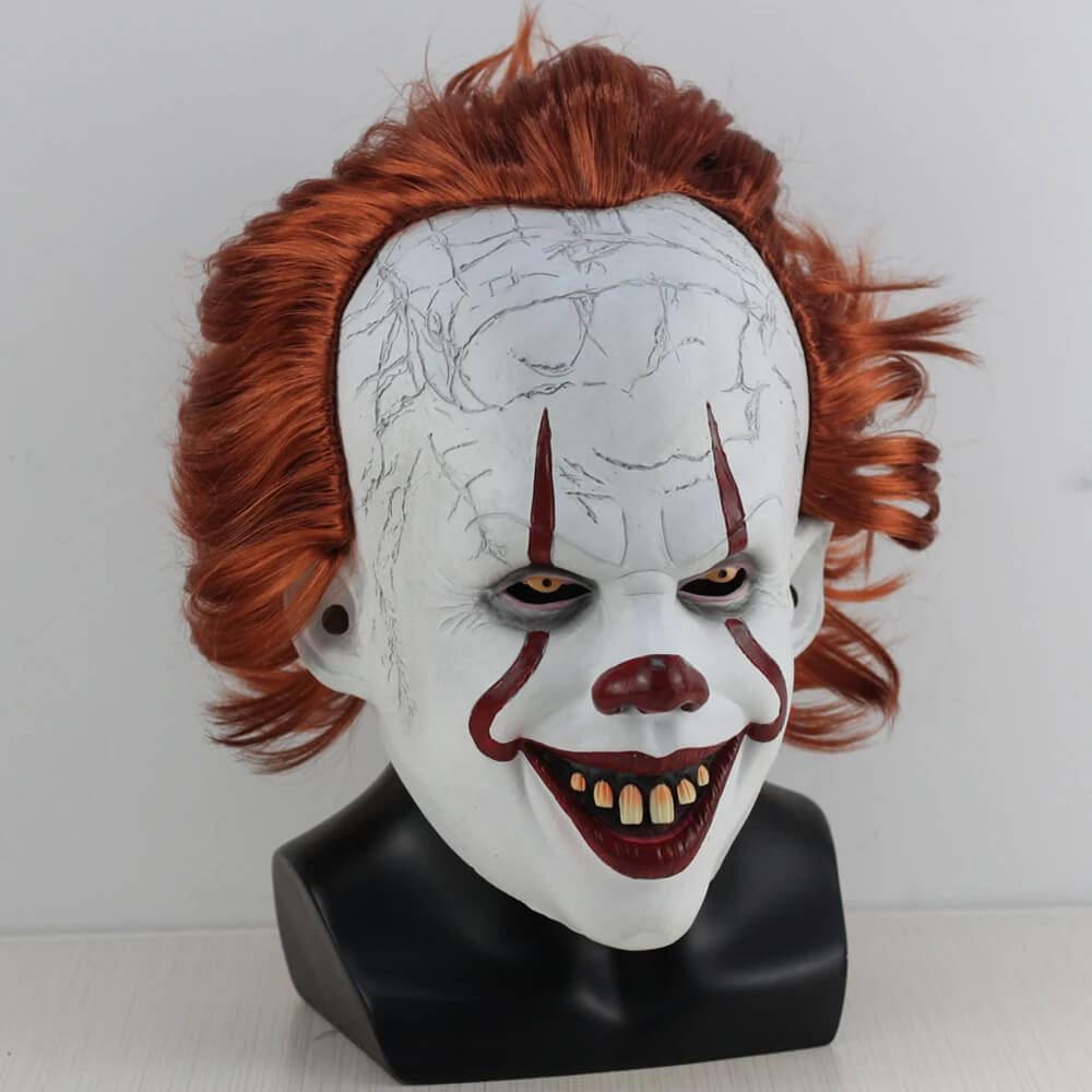 Halloween Pennywise Clown Masker - Enge Demon Clown voor Halloween en Carnaval