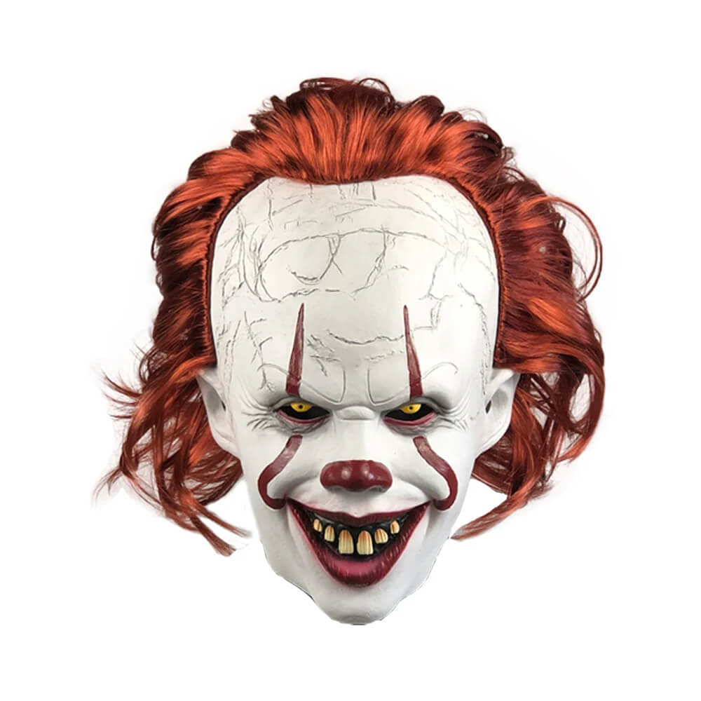 Halloween Pennywise Clown Masker - Enge Demon Clown voor Halloween en Carnaval
