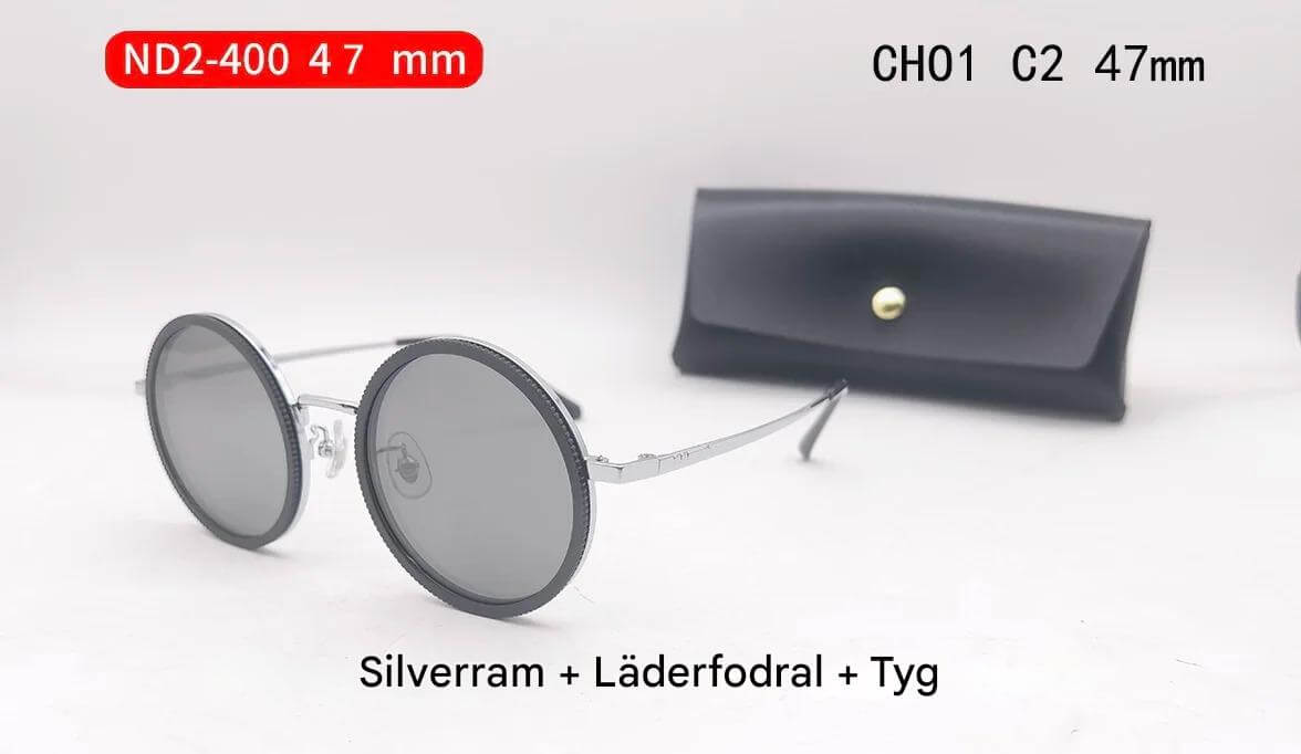 Solvyn - Verstelbare Ronde Zonnebril voor Mannen & Vrouwen | Gepolariseerd met ND-achtige Filters en Retro Stijl