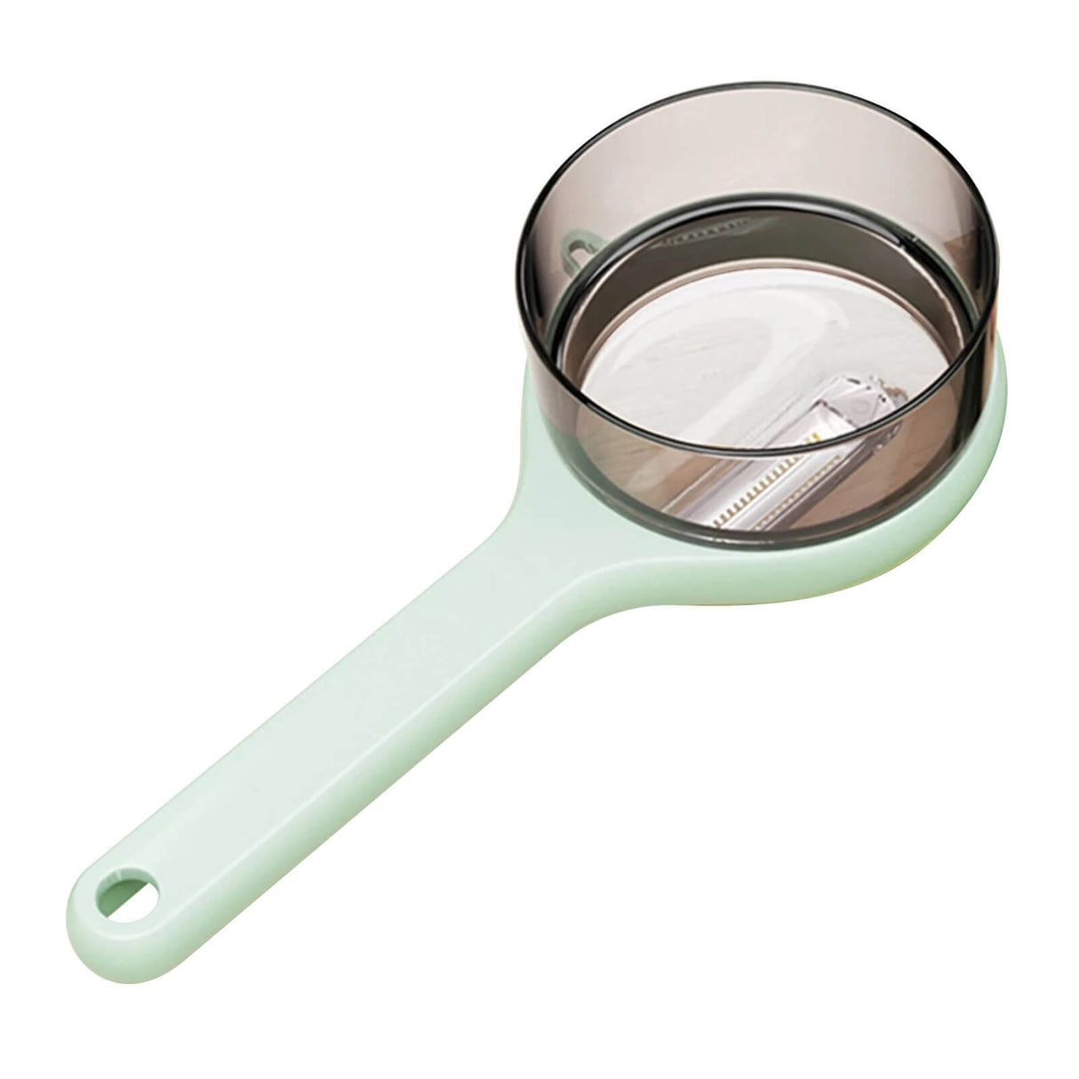 PeelPod - Schilmes met ingebouwde opbergdoos | Slim keukengereedschap voor minder morsen