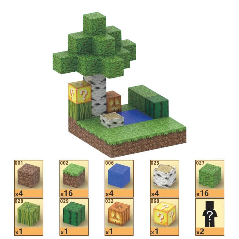 MiniCraft™ Magnetische Bouwstenen - Leren & Creatief Spelen