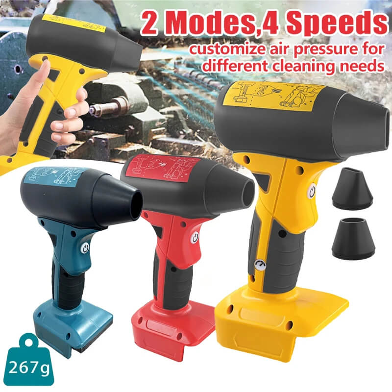 VoltBreeze - Draagbare Jet ventilator met 4 instelbare snelheden voor een efficiënte luchtstroom