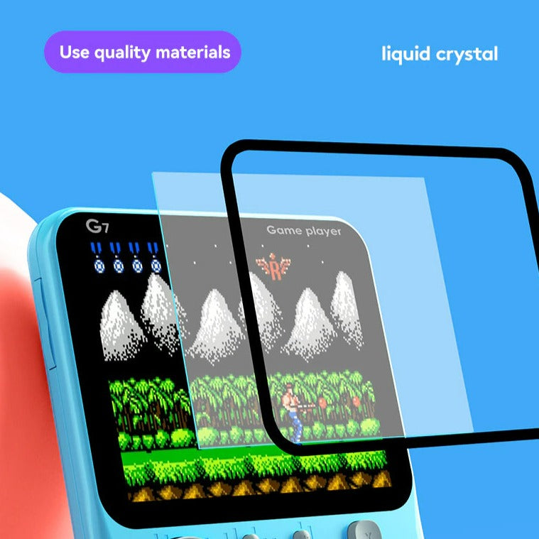 Dunne handheld Retro Video Game Console 666 Games