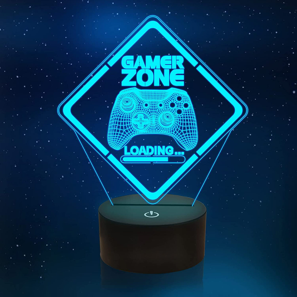 3D LED Lamp Gamer