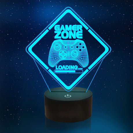 3D LED Lamp Gamer