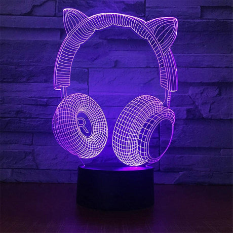 3D LED Lamp Gamer