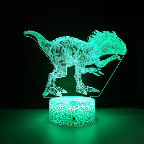 3D LED Lamp Dinosaurus