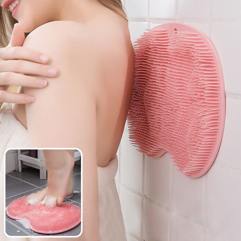 Antislip douche voetenscrub voor bad & rugmassage