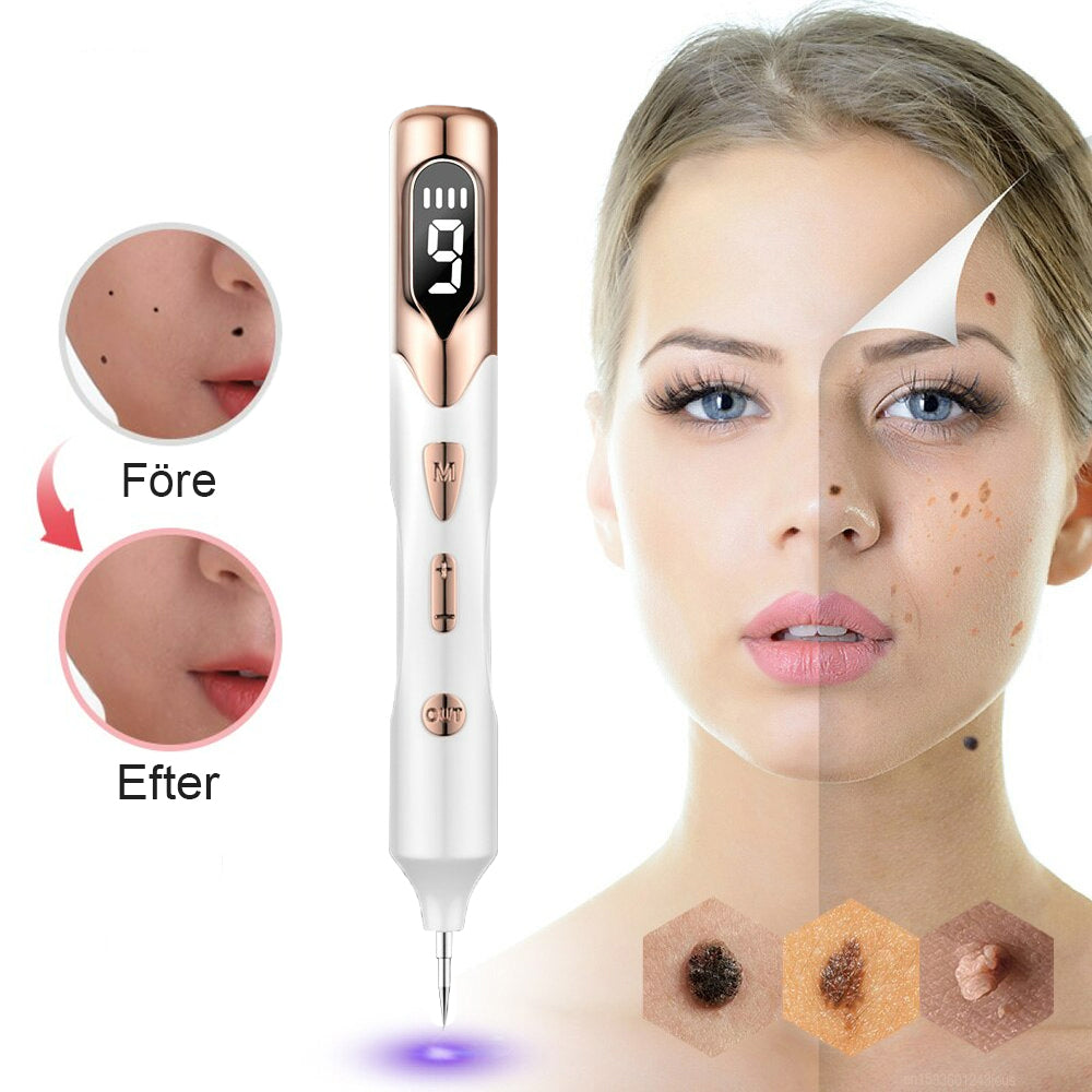 Plasmapotlood huidtag verwijderen