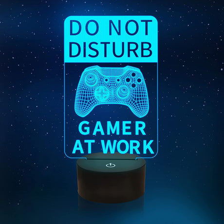 3D LED Lamp Gamer