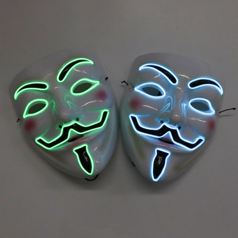 V Voor Vendetta LED Masker