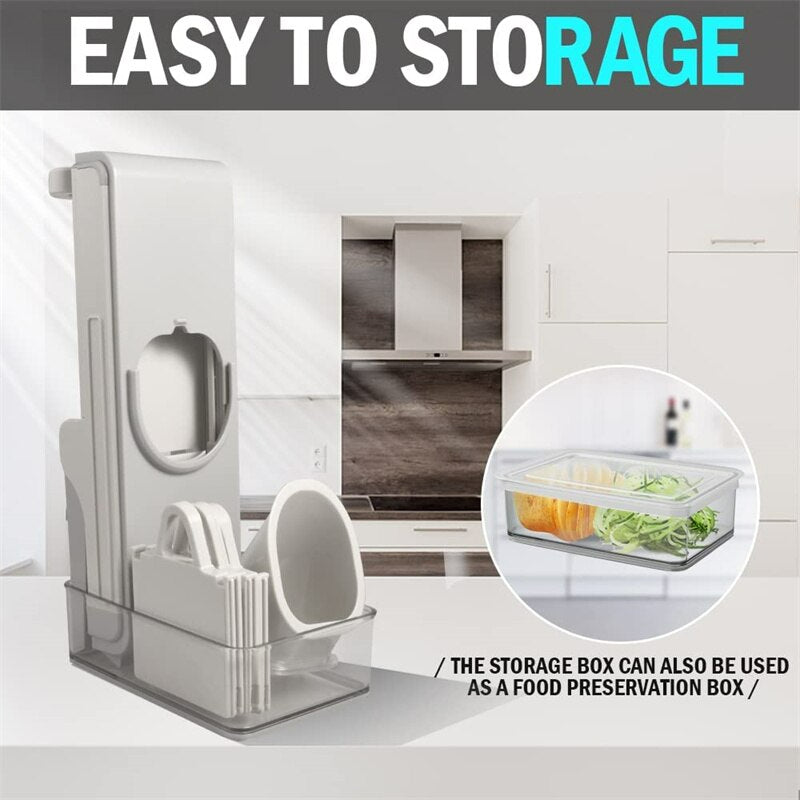 Ergonomische multifunctionele mandoline