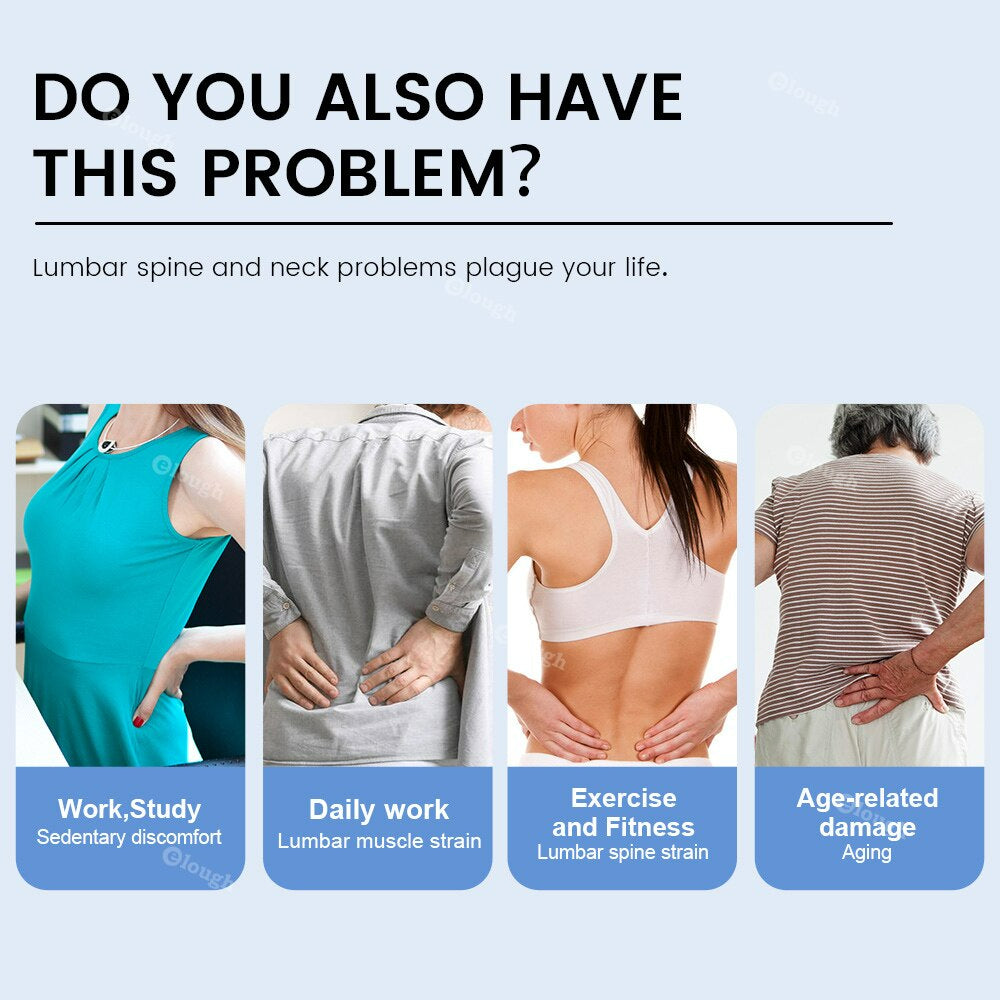 Rugstretcher Acupunctuur met magneten voor rugpijn