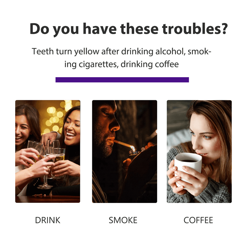 Diepreinigende Tanden Whitening Mousse v34