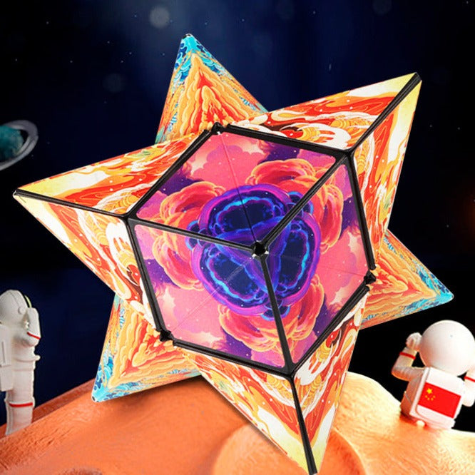 Magische Magnetische Kubus 70 Verschillende Vormen Leren Onderwijs Kinderen Speelgoed