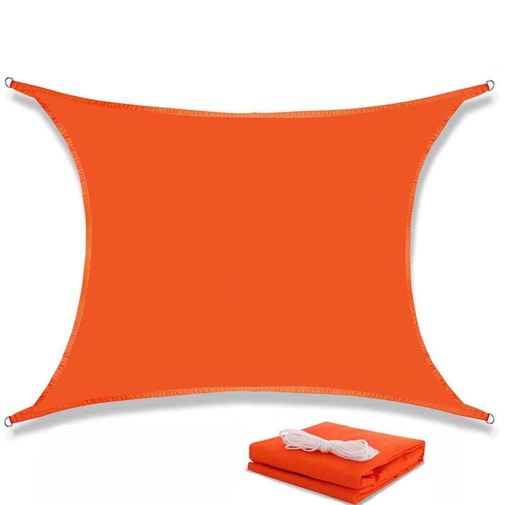 Rechthoekig waterdicht zonnezeil