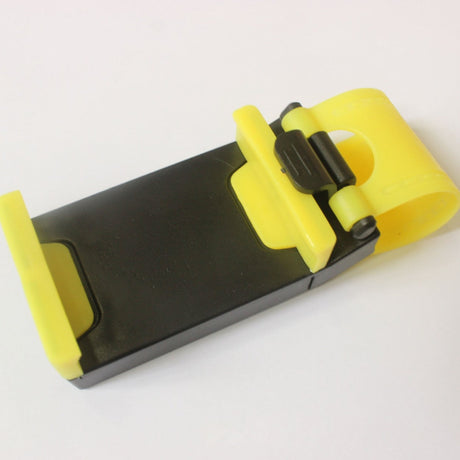 Universele houder voor mobiele telefoon aan het stuur