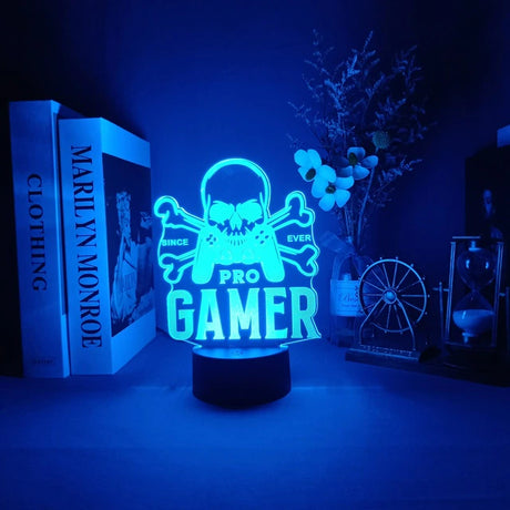 3D LED Lamp Gamer