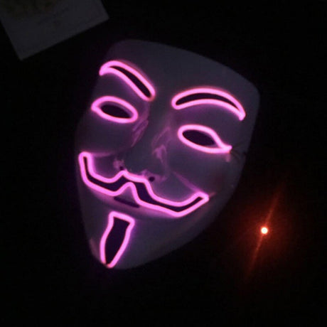V Voor Vendetta LED Masker