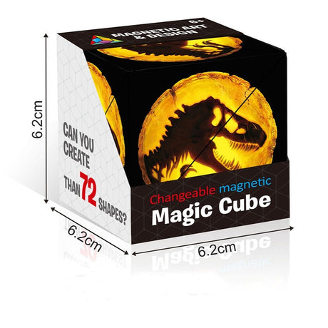 Magische Magnetische Kubus 70 Verschillende Vormen Leren Onderwijs Kinderen Speelgoed
