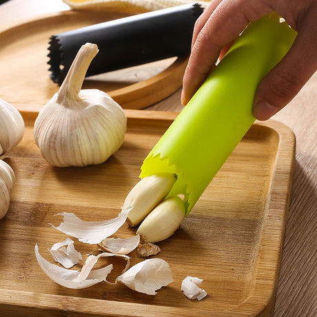 Knoflook dunschiller