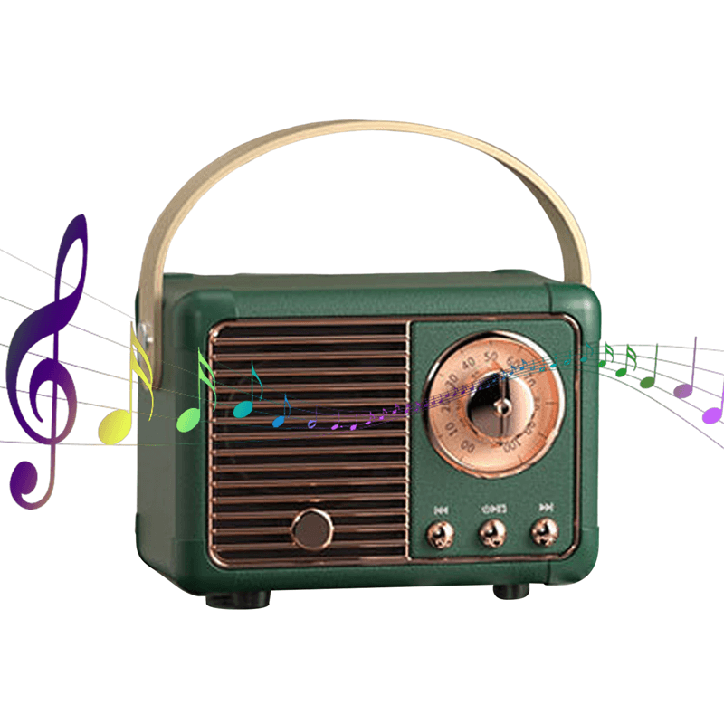 Vintage stijl mini Bluetooth speakers